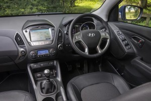 Hyundai ix35 driver fascia
