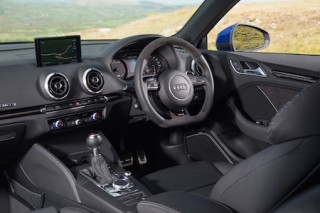 Audi RS3 Sportback front interior