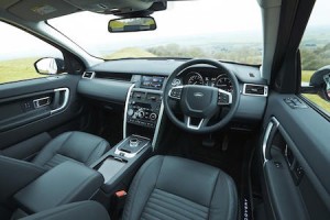 LR Discovery Sport front seats