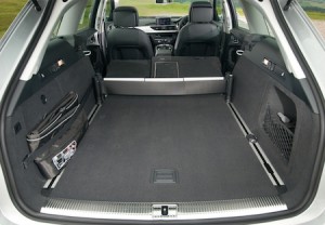 Audi A6 Avant cavernous load area