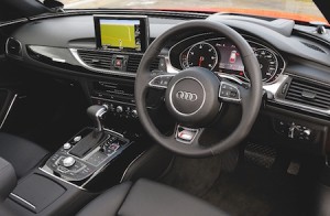 Audi A6 Avant front interior