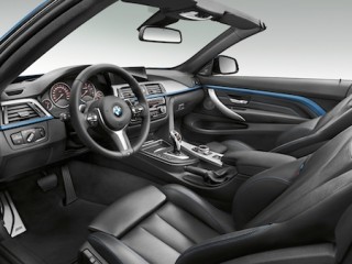 BMW 4 Series Convertible front interior