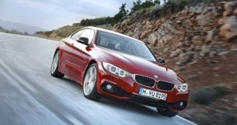 BMW 4 Series Coupe front action