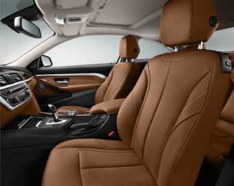 BMW 4 Series Coupe front interior