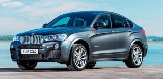 BMW X4 side front