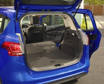 Ford B MAX rear load area