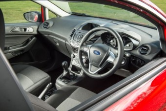 Ford Fiesta Van driver fascia