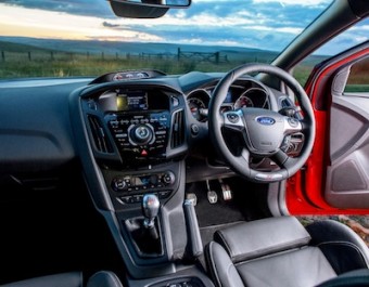 Ford Focus ST3 front interior
