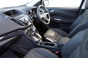 Fords new Kuga front busy button interior