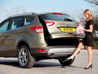 Fords new Kuga hands free tailgate operation