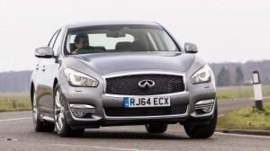 Infiniti Q70 front action bend