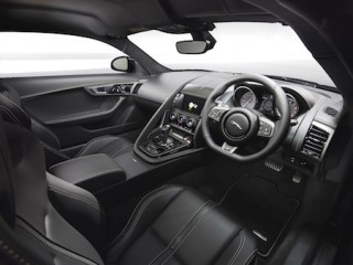 Jaguar 2016 F Type R AWD Coupe front interior