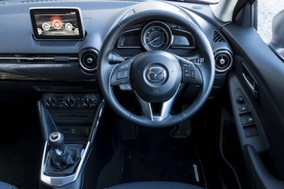Mazda2 front interior