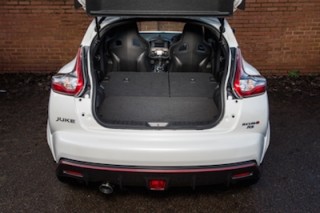 Nissan Juke Nismo RS rear boot
