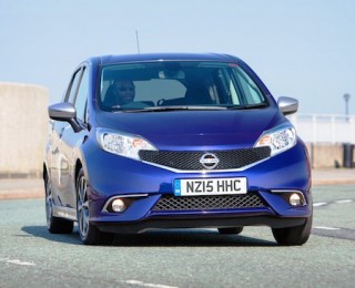 Nissan Note n tec front action