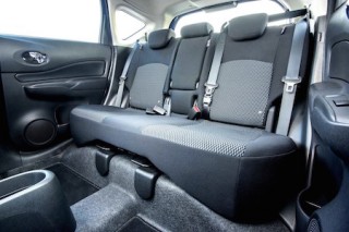 Nissan Note rear seats