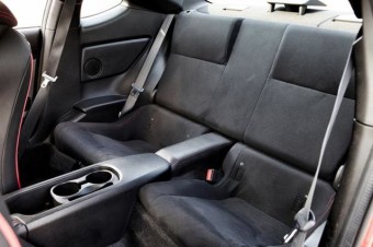 Toyota GT86 rear seats