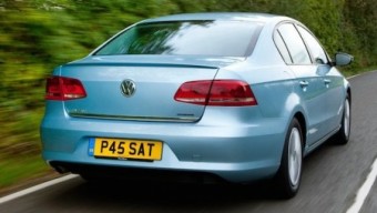 VW Passat bmt rear action