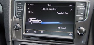 VW eGolf range indicator med