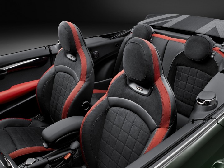 JCW Convertible comes with electric roof