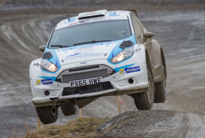 Tom Cave was flying in Mid-Wales