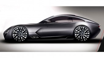 TVR rendering of their new sports car to be built in Wales