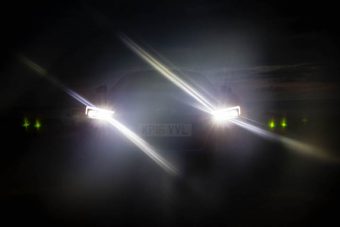Audi R8 V10 2016 night front lights 59