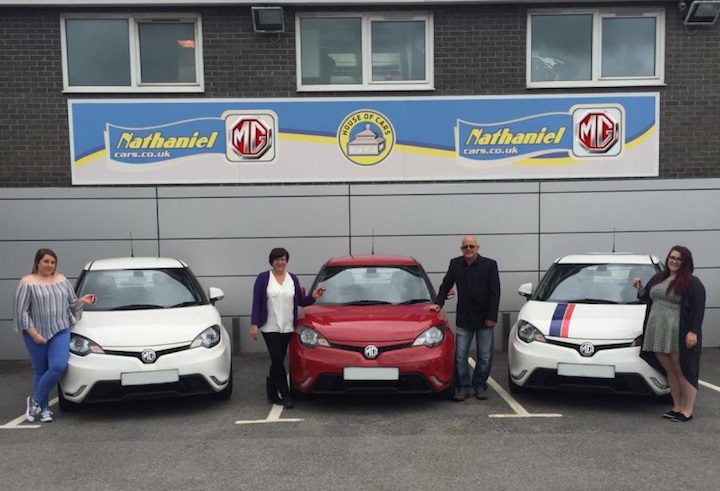 Welsh family buy record number of new cars