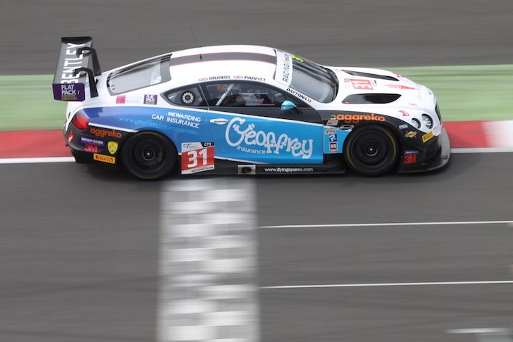 Seb on course for Spa round of British GT Championship
