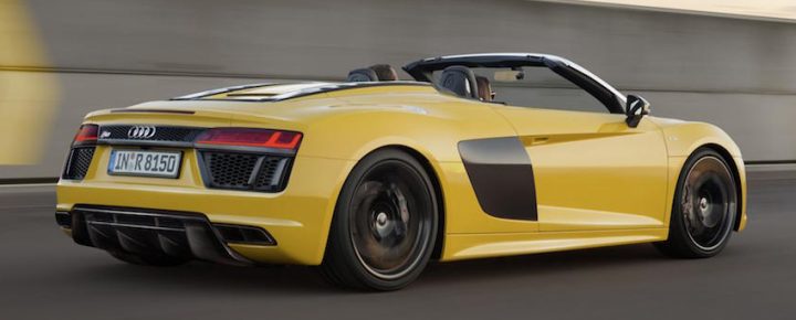 Audi R8 Spyder and Kuga ST to come