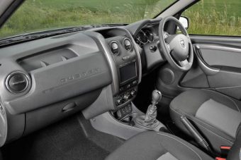 Dacia Duster inside front