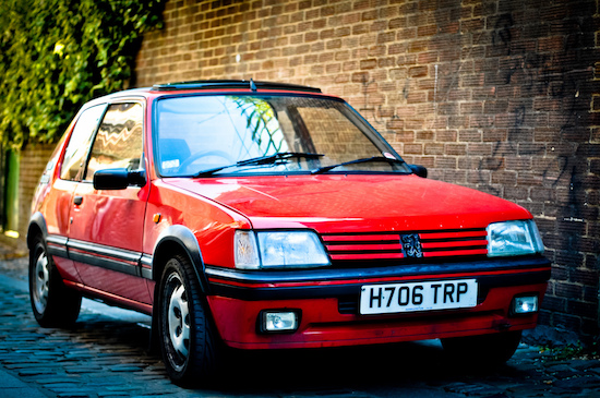 Heritage Peugeot 205 GTI