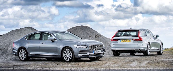Executive motoring: Volvo S90 and V90 arrive