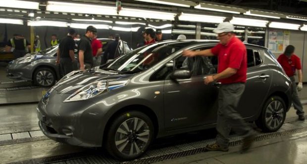 UK car production plunges