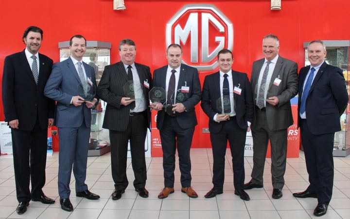 Welsh dealership wins MG British award