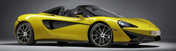 McLaren 570S Spider appears this month