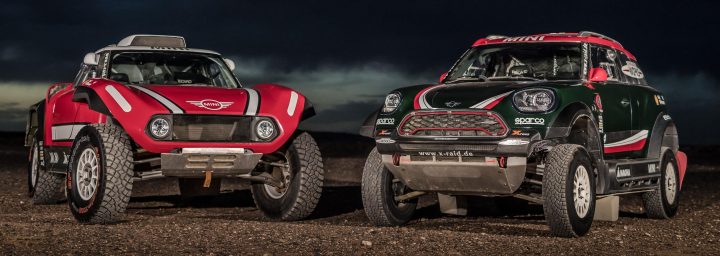 MINI prepare for Dakkar with two new models