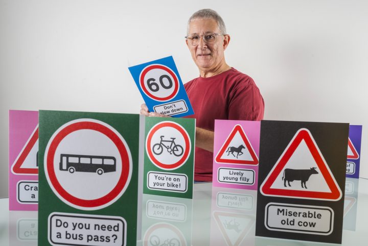 Welsh creator gears up with motoring humour
