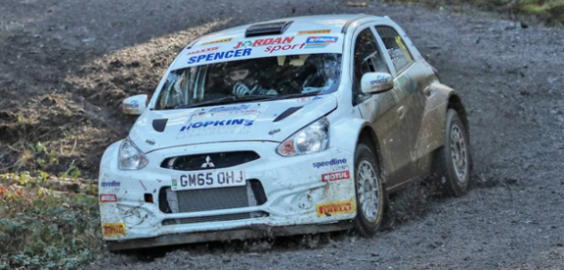 Warming up for this year’s British Rally Championship