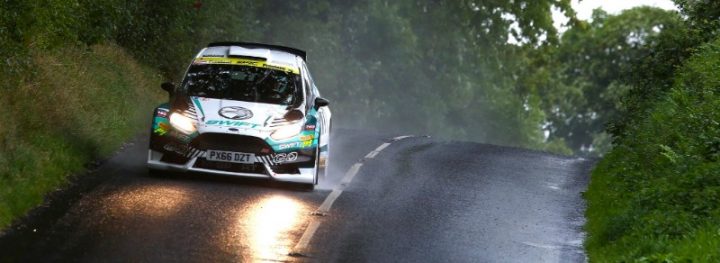 Flying Welshman Edwards wins the Ulster Rally 