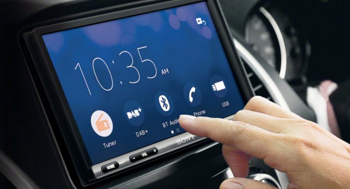 Sony launch bigger in-car touchscreen receiver