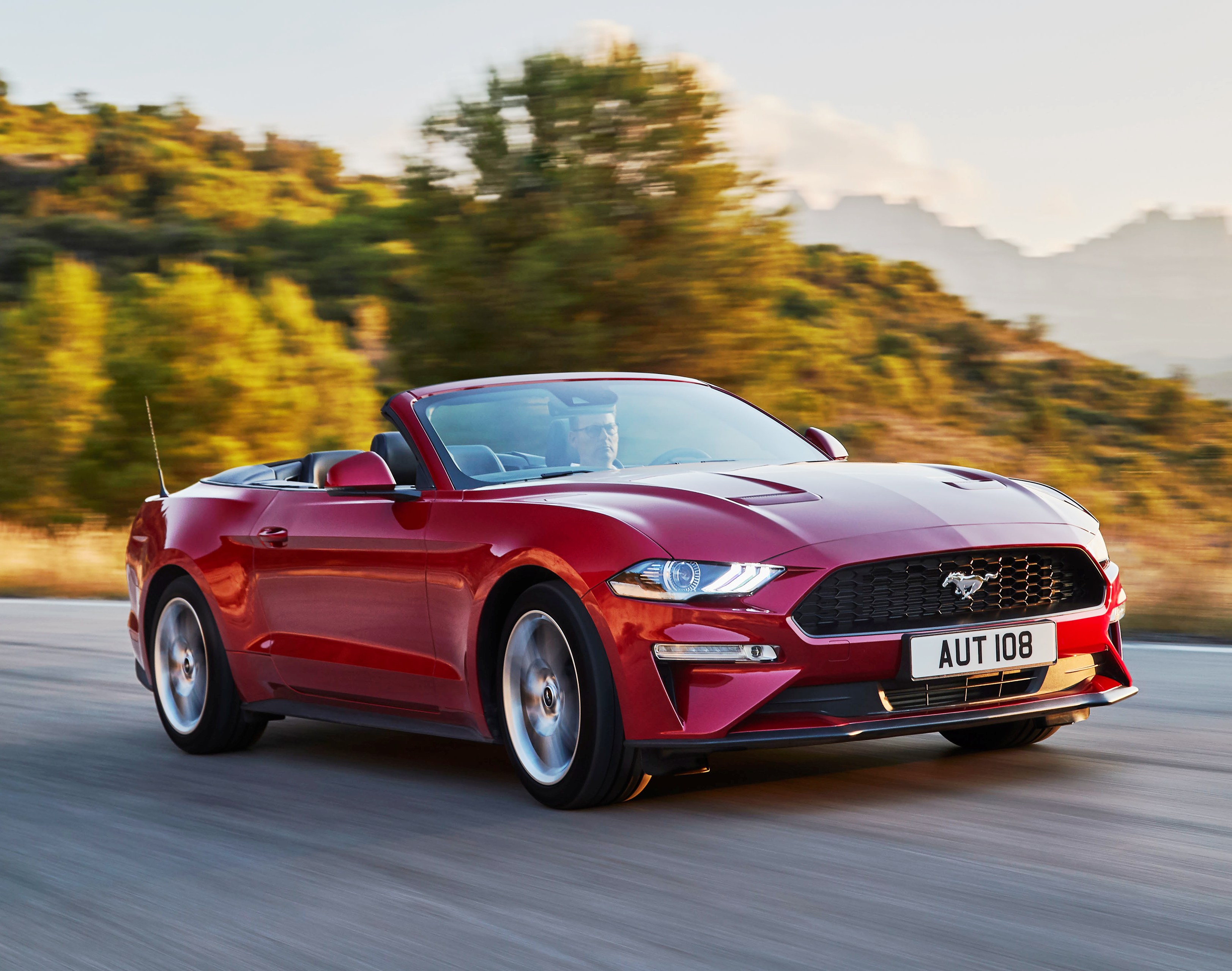 Sunday drive New Ford Mustang Convertible 5.0 V8 Wheels Within Wales