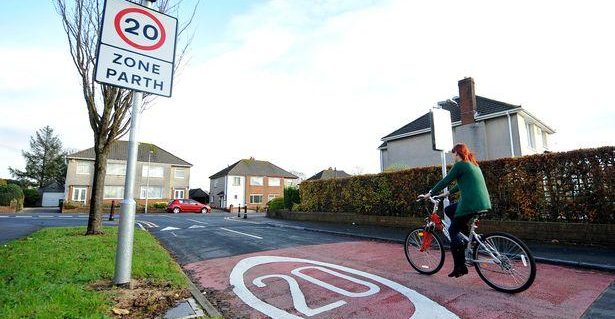 Welsh trials of 20mph speed limits