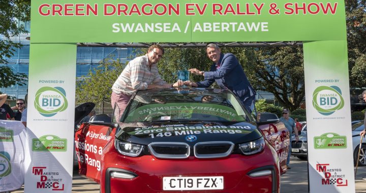 Thrills for thousands in UK first low carbon rally in Wales