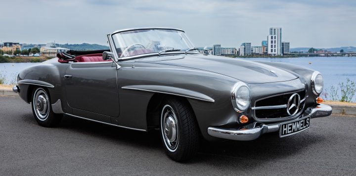 Hemmels classic displayed at Mercedes-Benz World