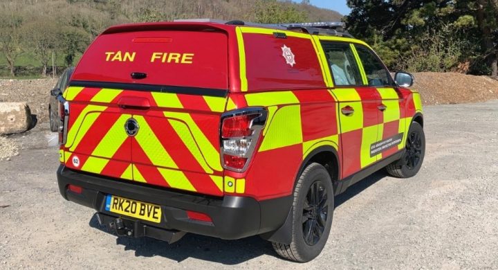 North Wales Fire Service shows Musso power