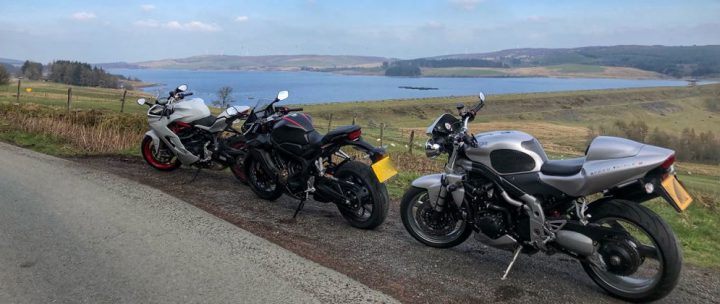 Opening the throttle for the love of riding and Wales