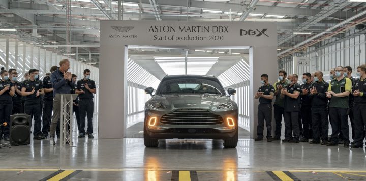 “Made in Wales” Aston Martin rolls off line
