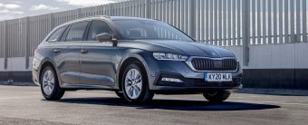 Skoda Octavia Estate 2020 static front