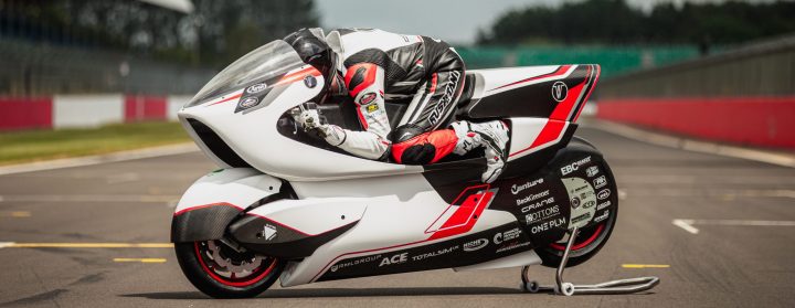 British attempt on electric motor-bike speed record